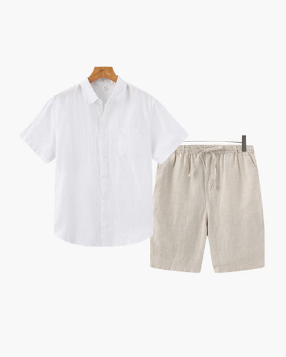 Leinen-Set (mit Shorts)