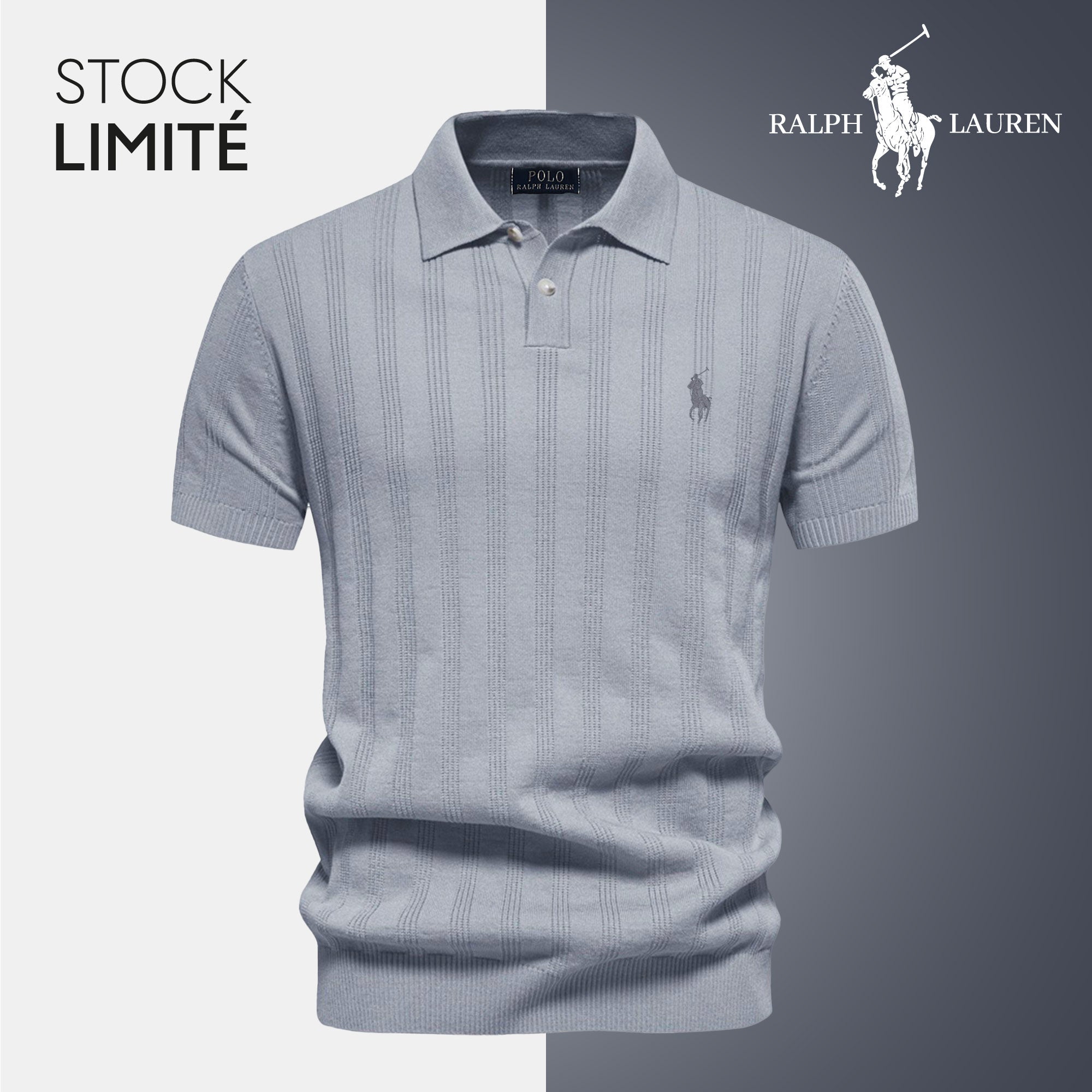 Herren Polo-Shirt mit strukturierter Masche - Ralph Lauren