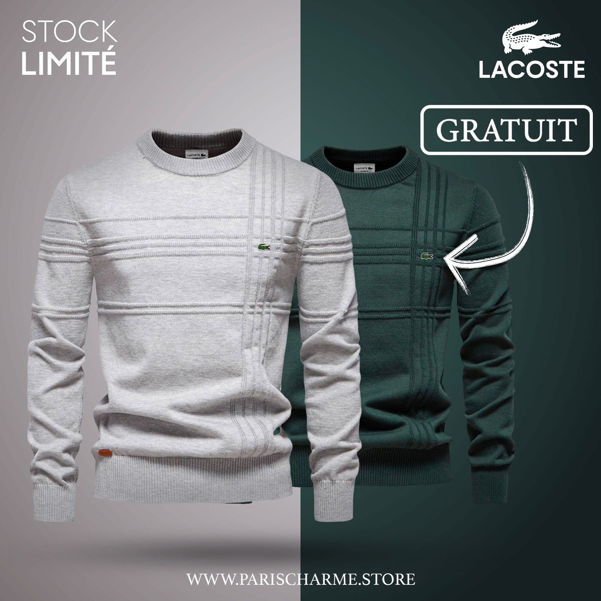 LC™ 1+1 Textured Men's Sweater (CLEARANCE)