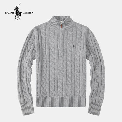 RL Cashmere Cable Sweater (CLEARANCE)